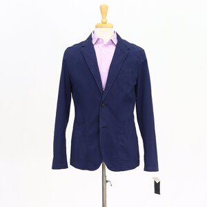 Jack Spade 42R Blue Blazer Sport Coat Jacket 2-Button Solid T374